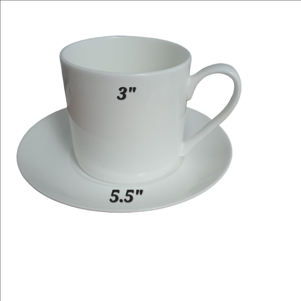 Nevaeh White 5pcs Grand Rim Set by Fitz and Floyd - Picture 4 of 6